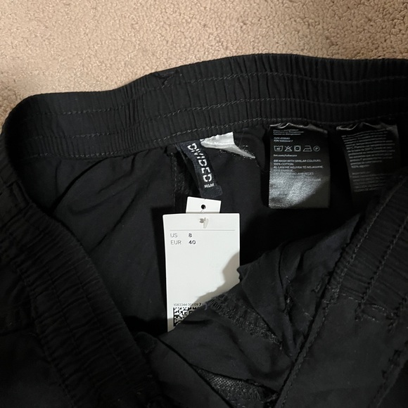 Pants & Jumpsuits Y2k Low Rise Canvas Cargo Pants H N M Black Poshmark